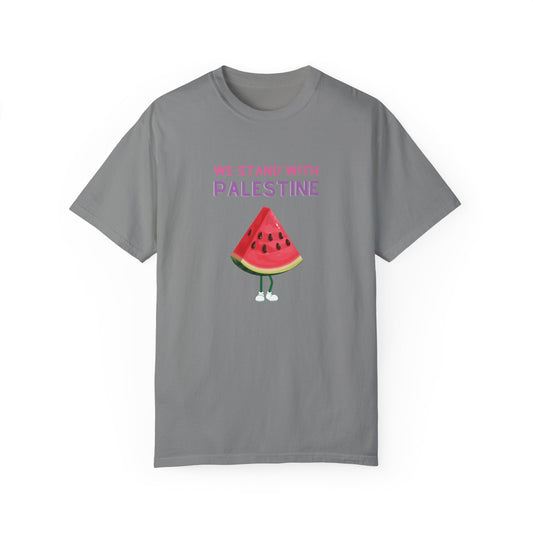 Solidarity - Unisex Garment-Dyed T-shirt - theWatermelon