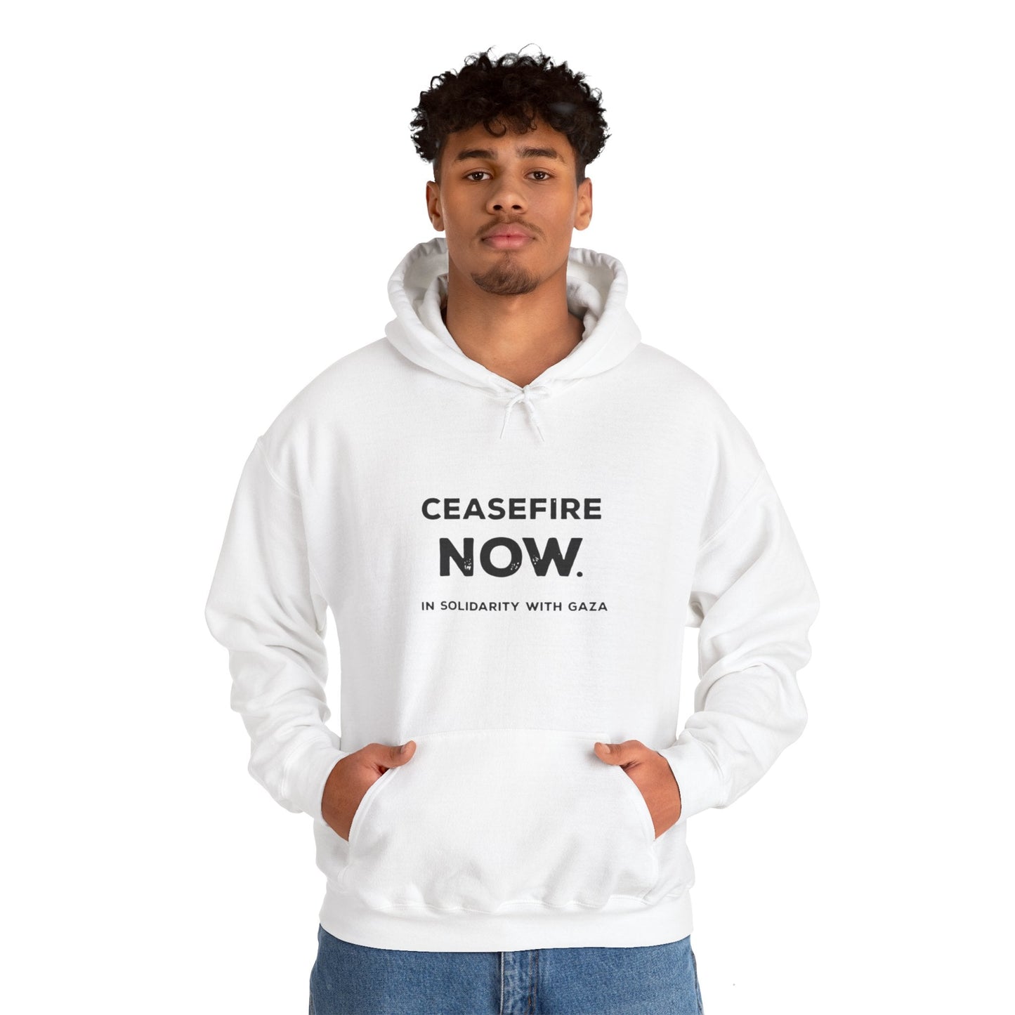 Ceasefire Now - Unisex Heavy Blend Hoodie - PaliWatermelon