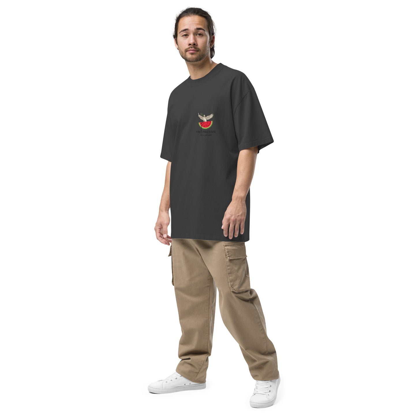 Freedom Tee - Camiseta oversize descolorida