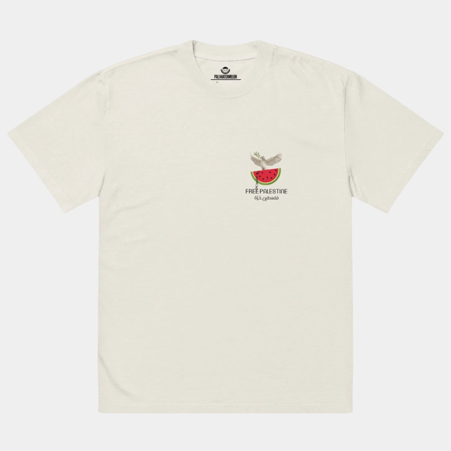 Freedom Tee - Camiseta oversize descolorida