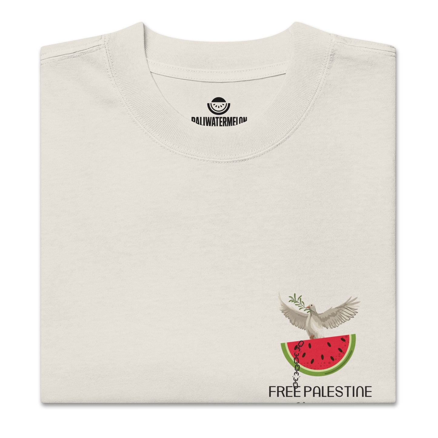 Freedom Tee - Camiseta oversize descolorida