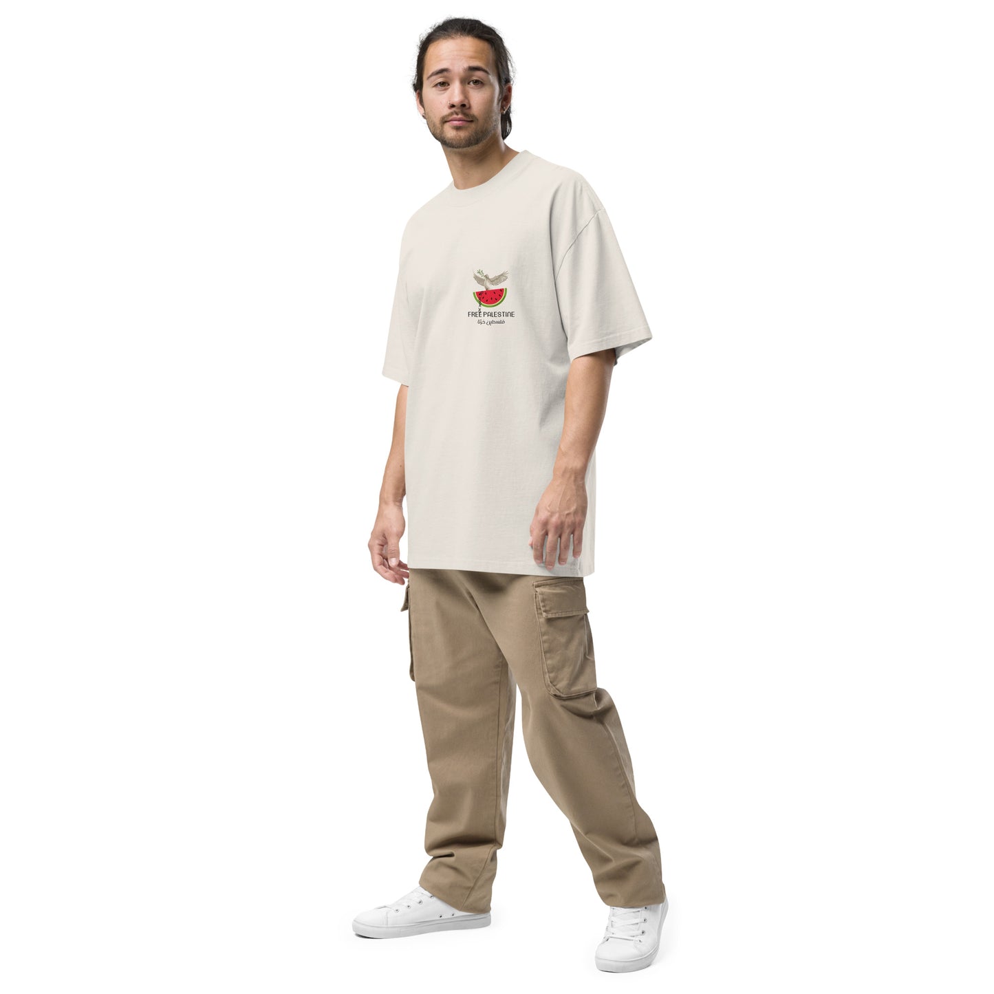 Freedom Tee - Camiseta oversize descolorida
