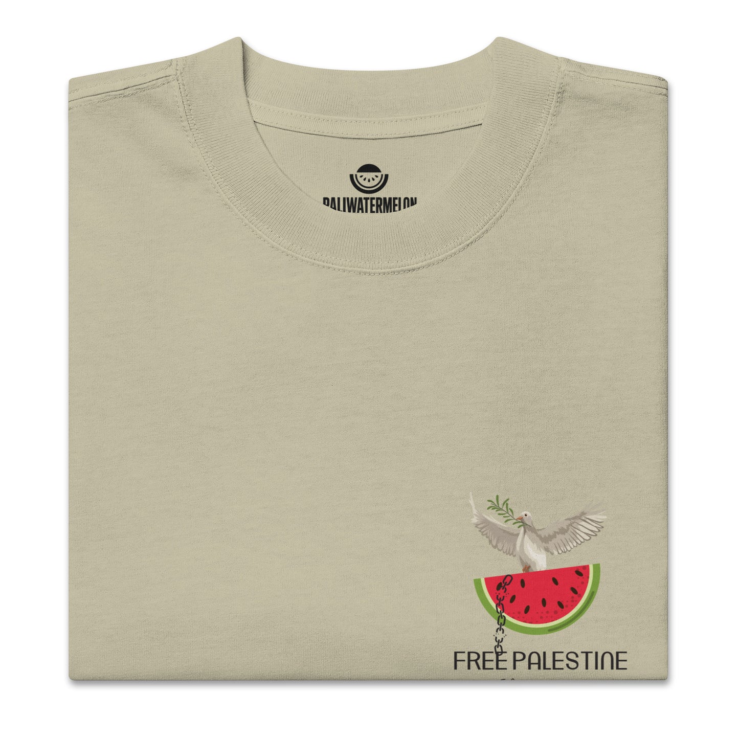 Freedom Tee - Camiseta oversize descolorida