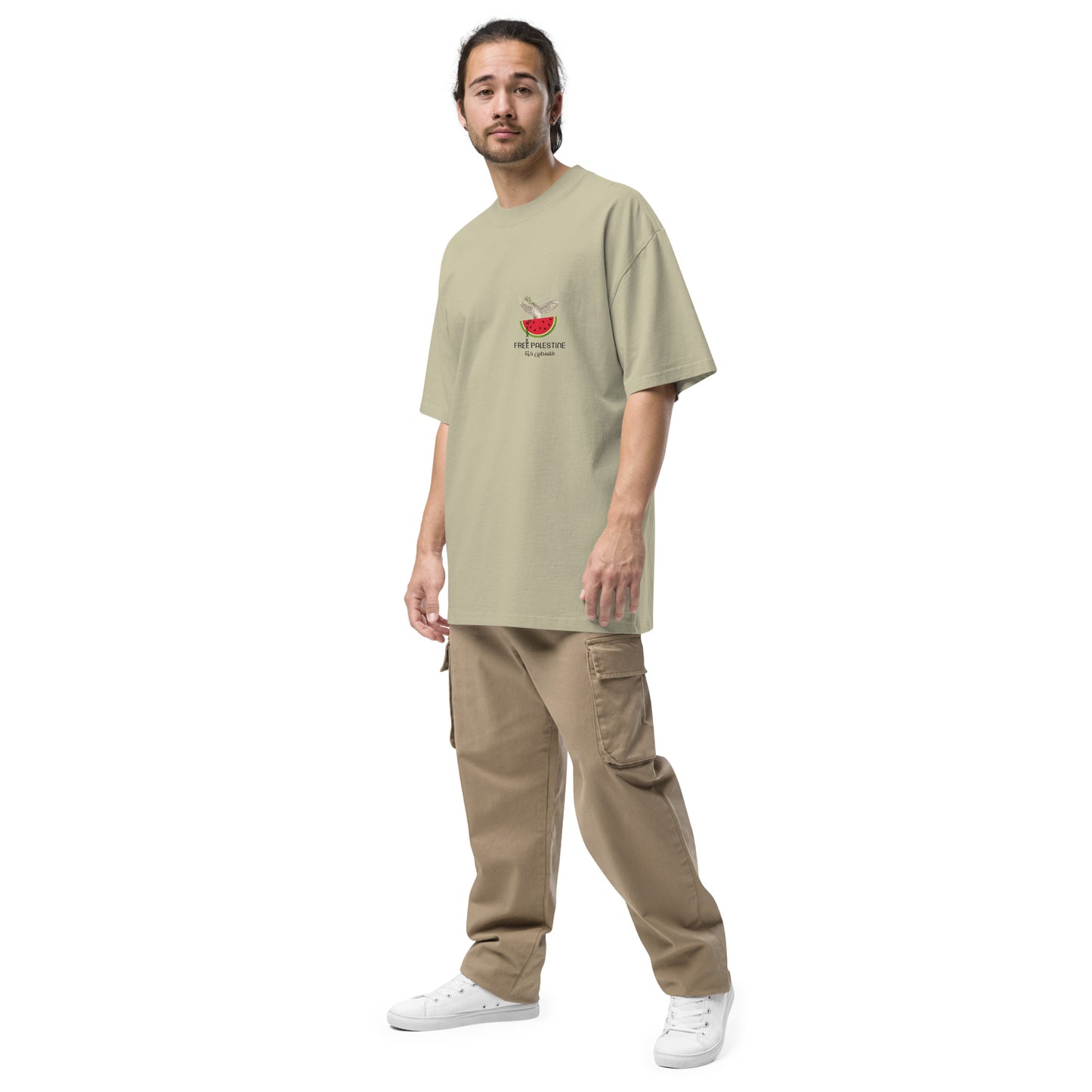 Freedom Tee - Camiseta oversize descolorida