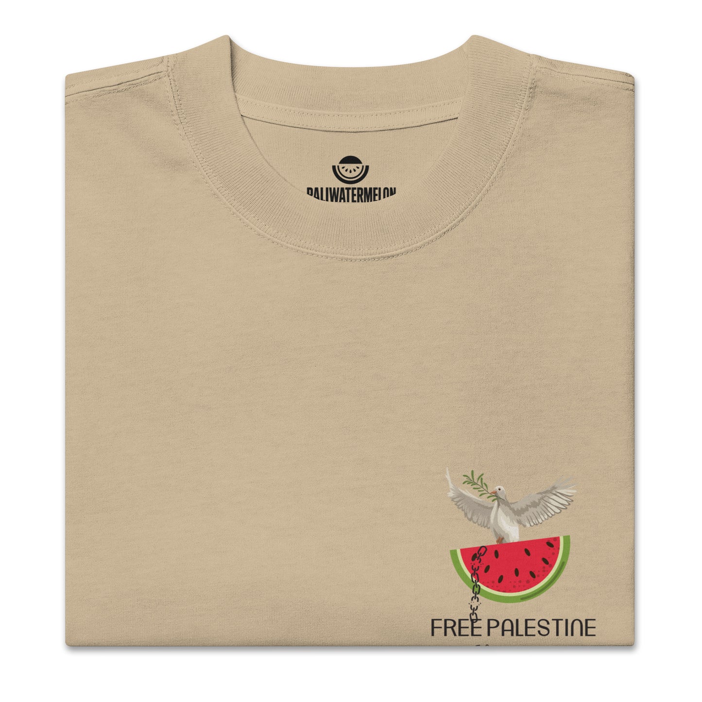 Freedom Tee - Camiseta oversize descolorida