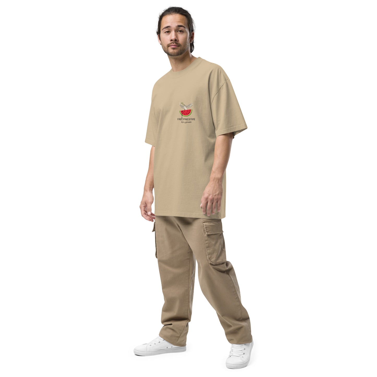 Freedom Tee - Camiseta oversize descolorida