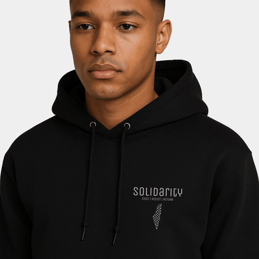 Solidarity Hoodie — Embroidered Series - PaliWatermelon