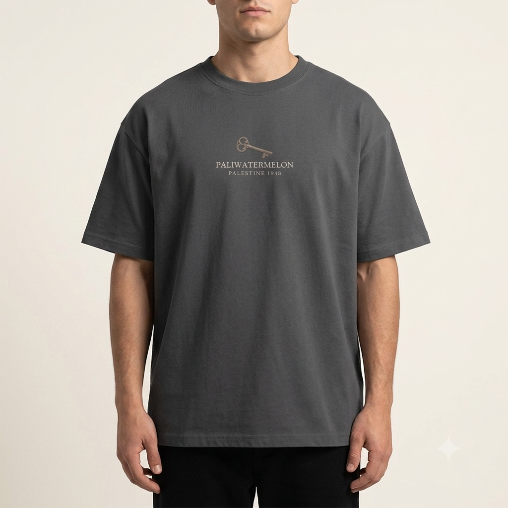 Return Key Oversized Tee - Palestine 1948
