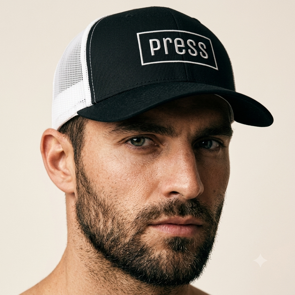 Press - Trucker Cap - PaliWatermelon