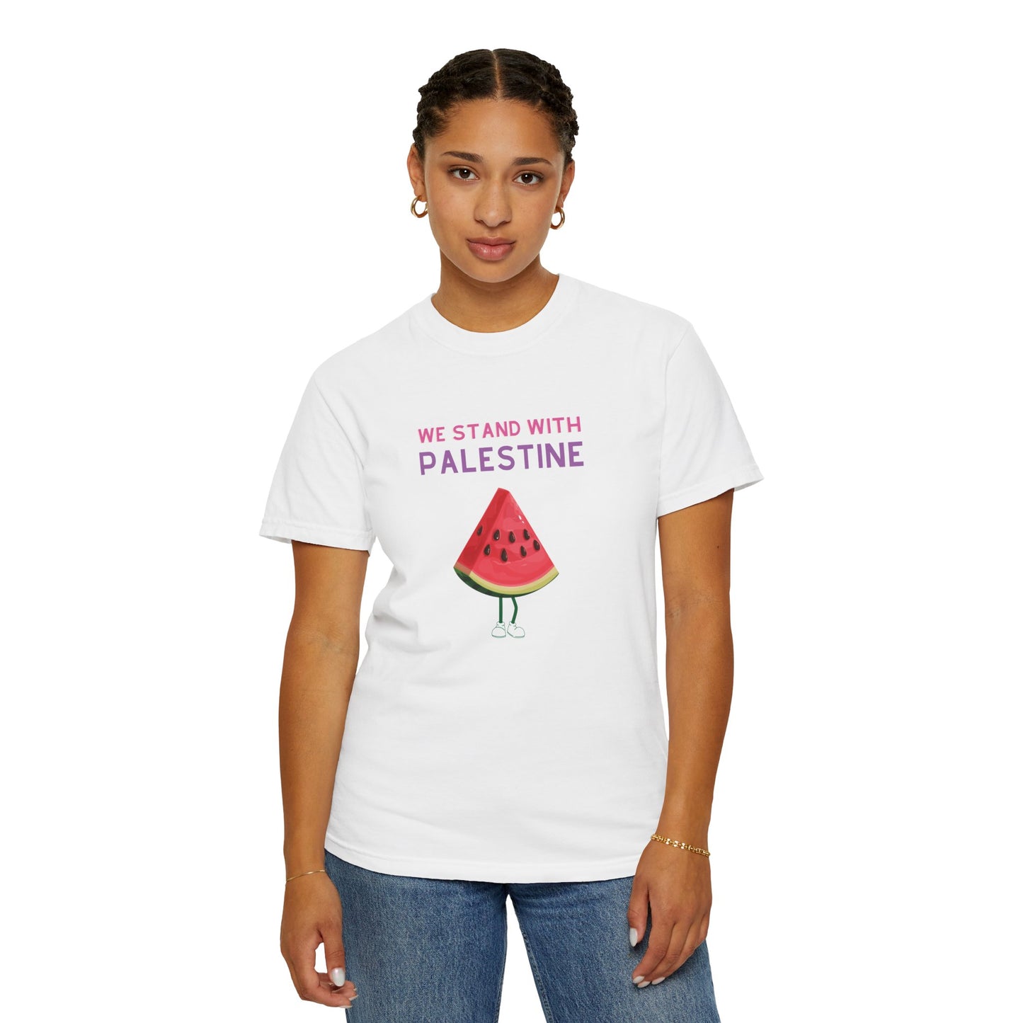 Solidarity - Unisex Garment-Dyed T-shirt