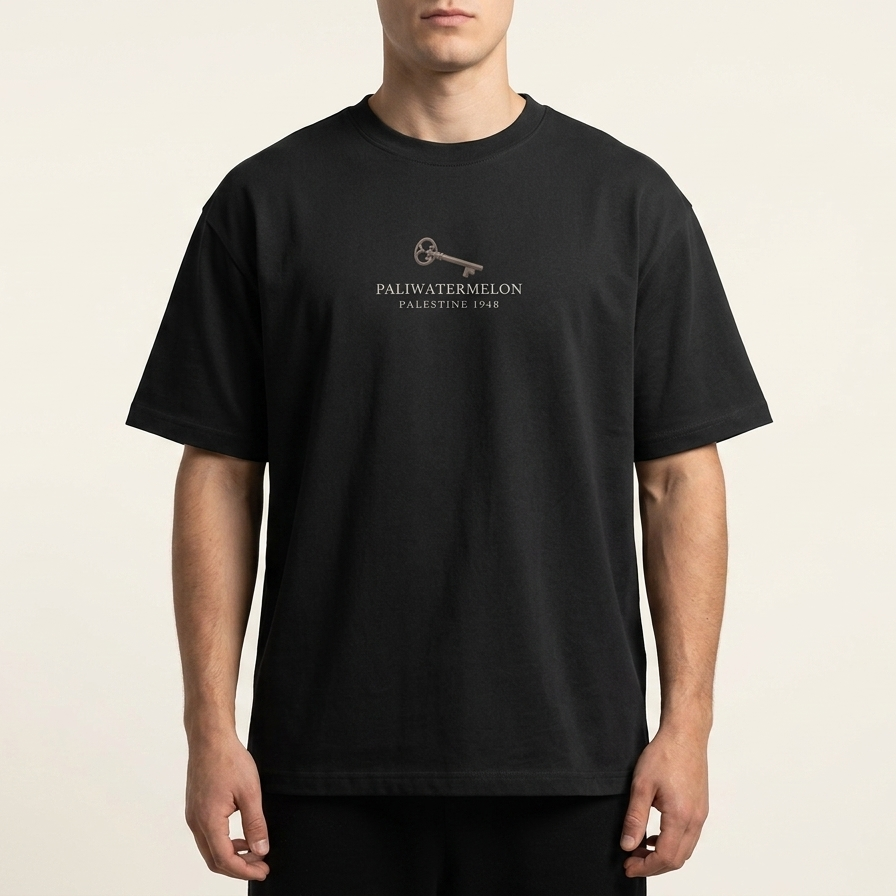 Return Key Oversized Tee - Palestine 1948