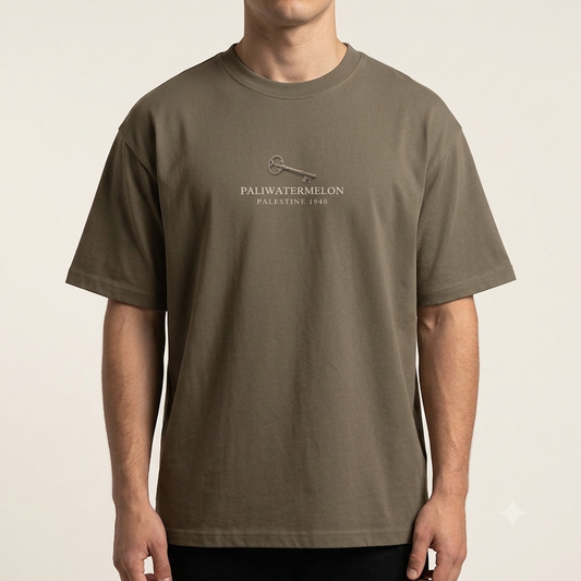 Return Key Oversized Tee - Palestine 1948