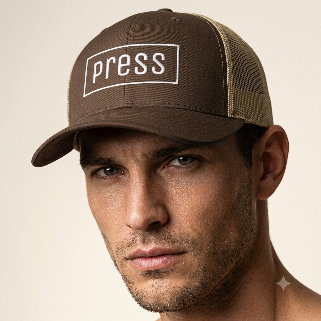 Press - Trucker Cap - PaliWatermelon