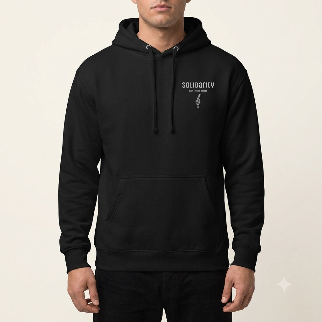 Solidarity Hoodie - Embroidered Series - PaliWatermelon