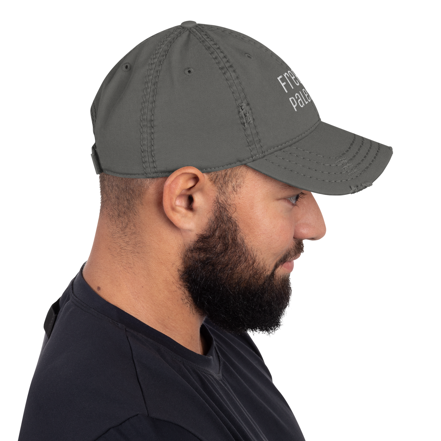 Free Palestine - Distressed Dad Hat